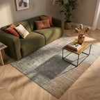 Abstract rug - Rusty Pastel