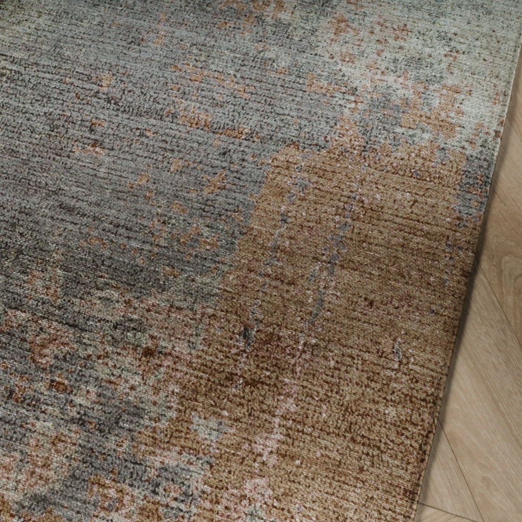 Abstract rug - Rusty Pastel