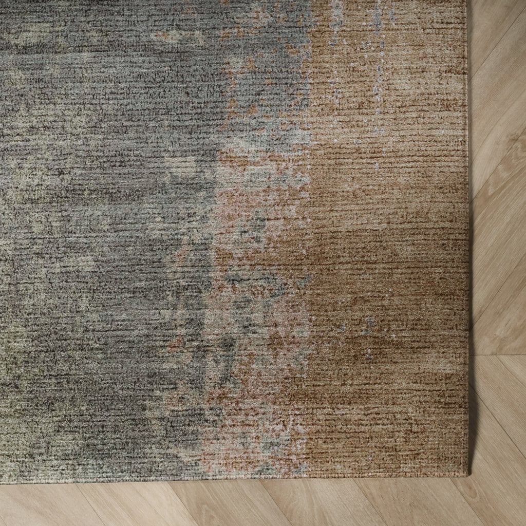 Abstract rug - Rusty Pastel