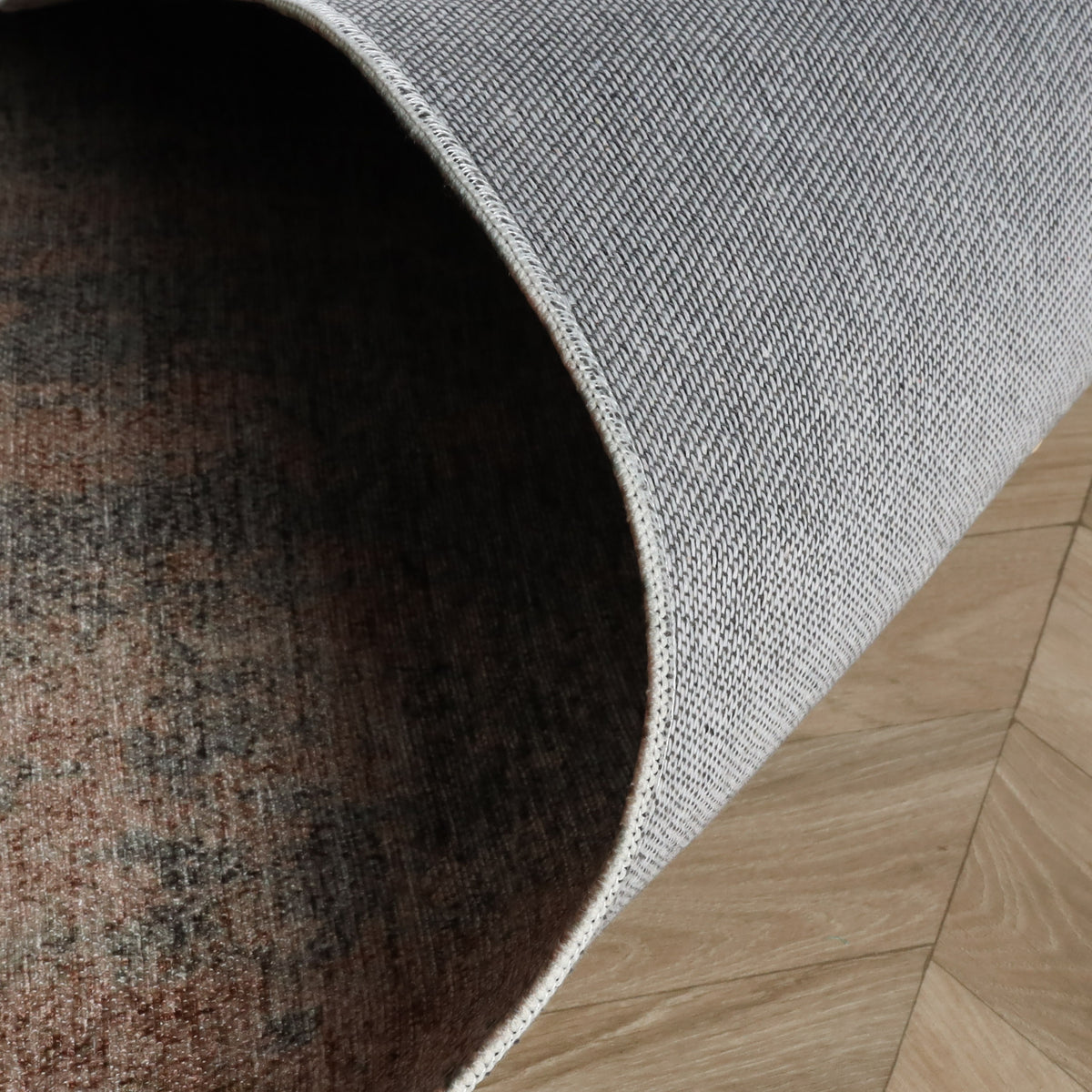 Abstract rug - Rusty Pastel