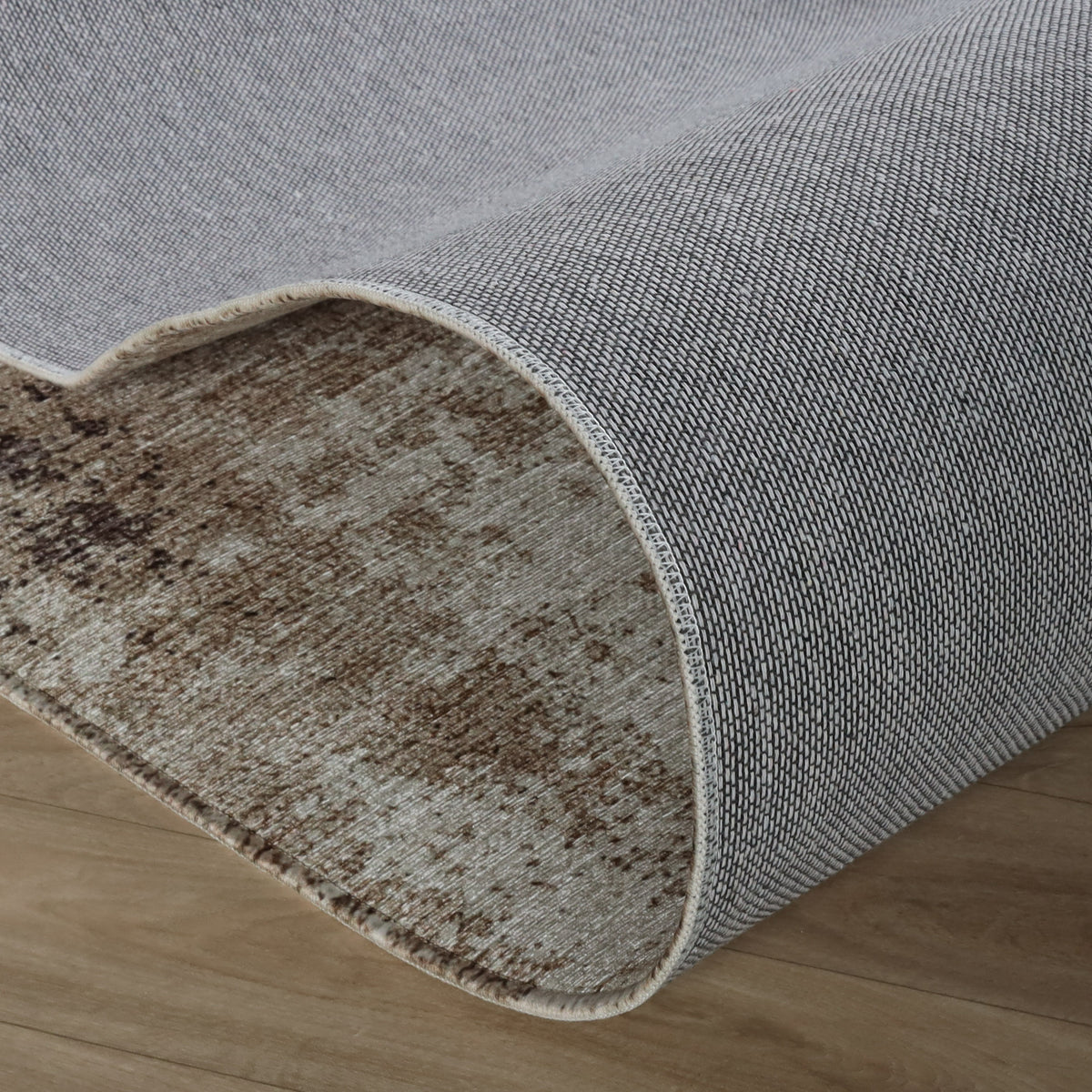 Abstract rug - Rusty Taupe