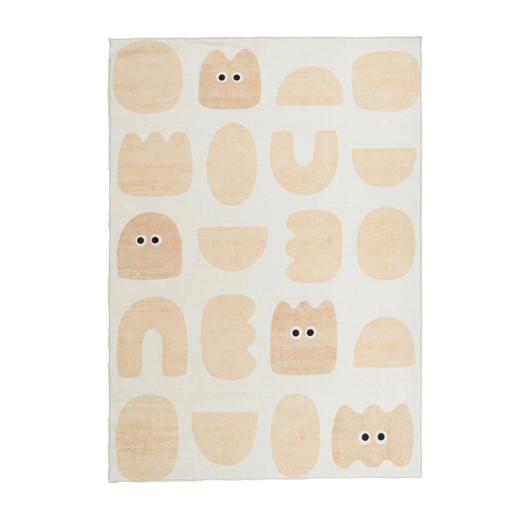 Children’s bedroom rug – Pip Shapes Beige