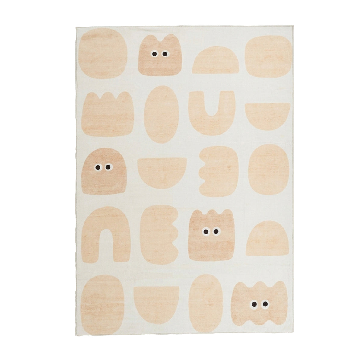 Children’s bedroom rug – Pip Shapes Beige