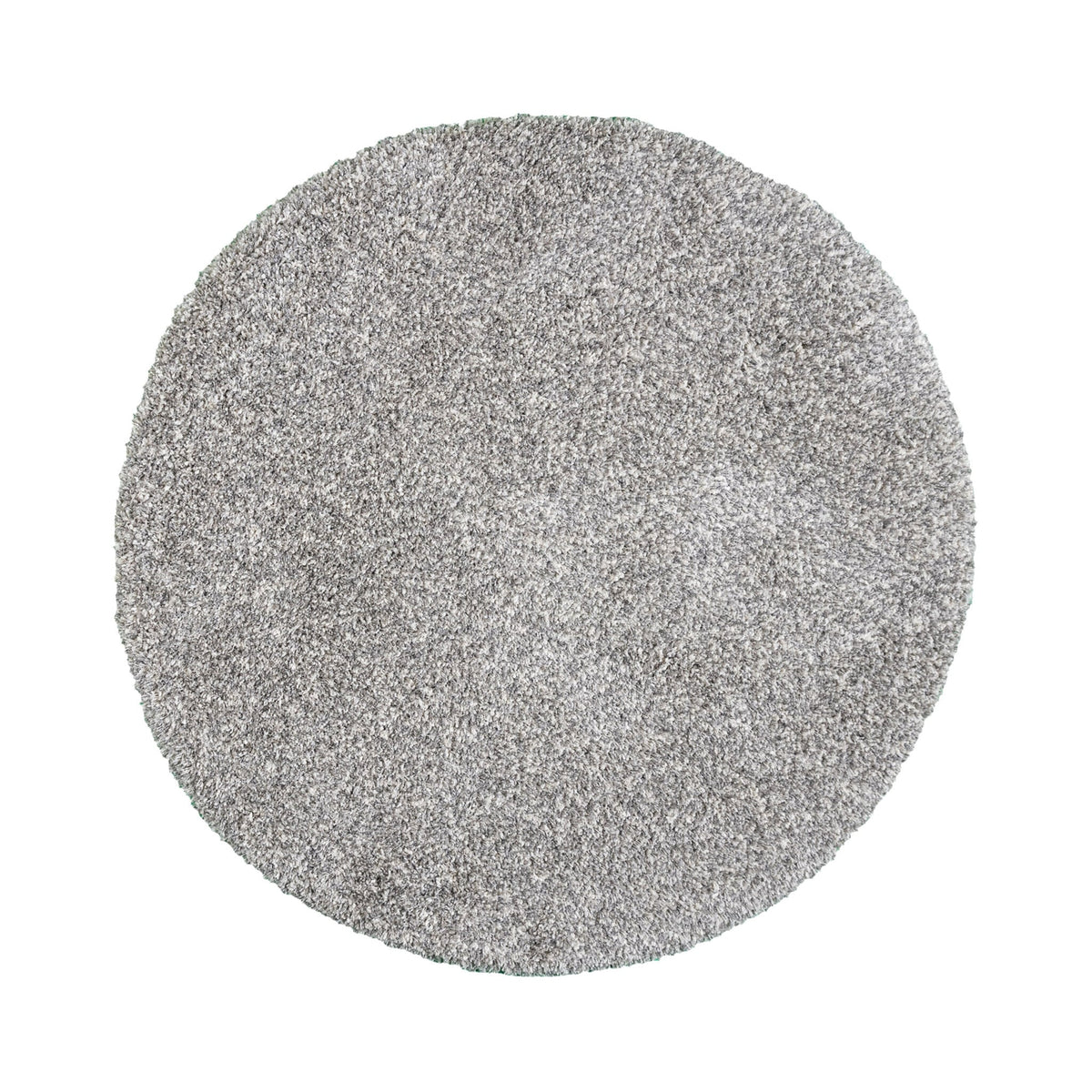 Round shaggy rug - Yves Light Grey