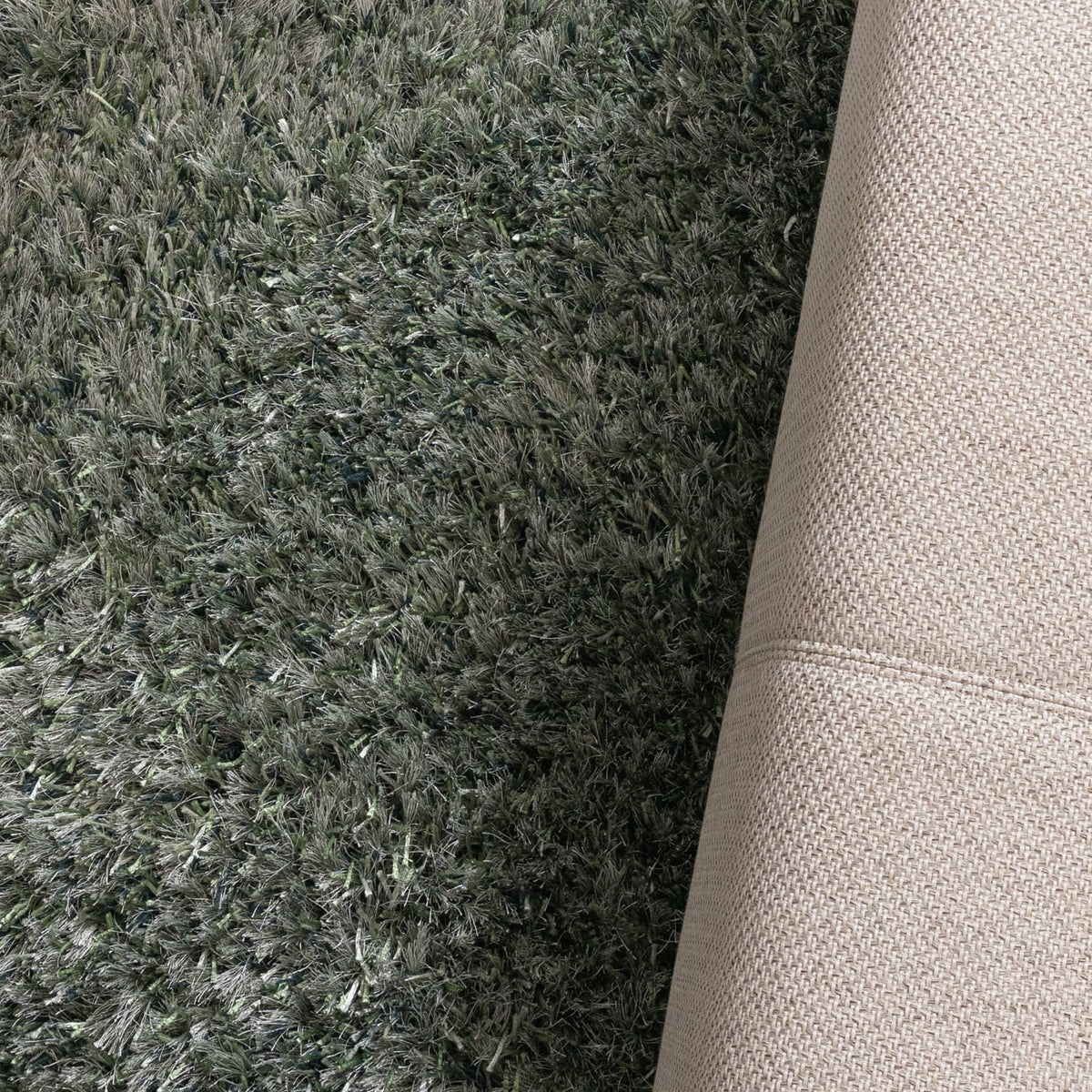 Round Shaggy Rug - Grace Green