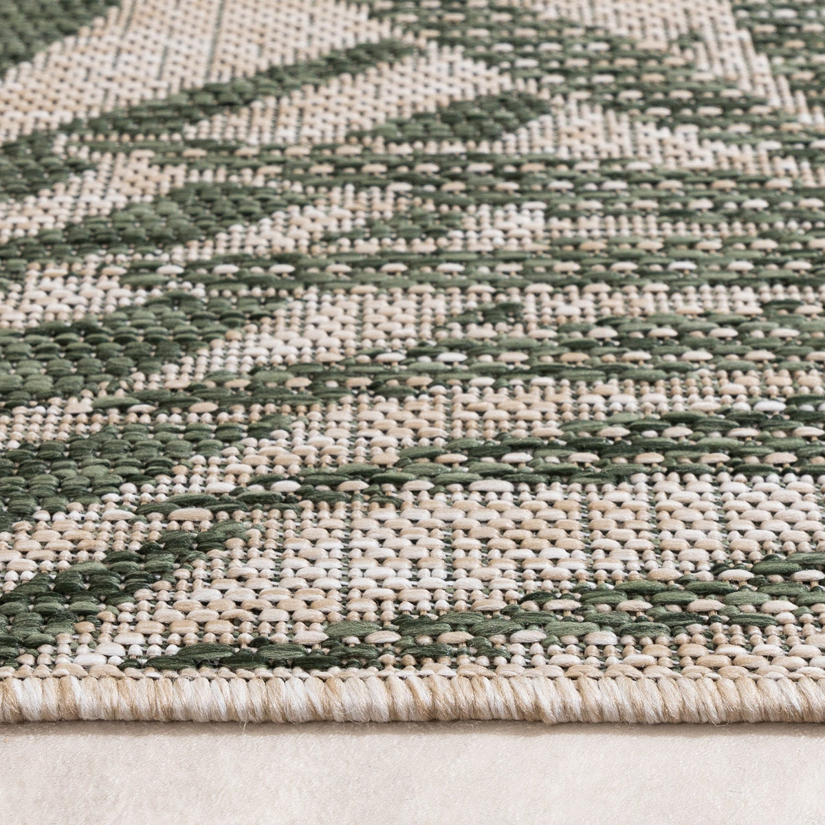 Outdoor Rug - Tiga Edge Green