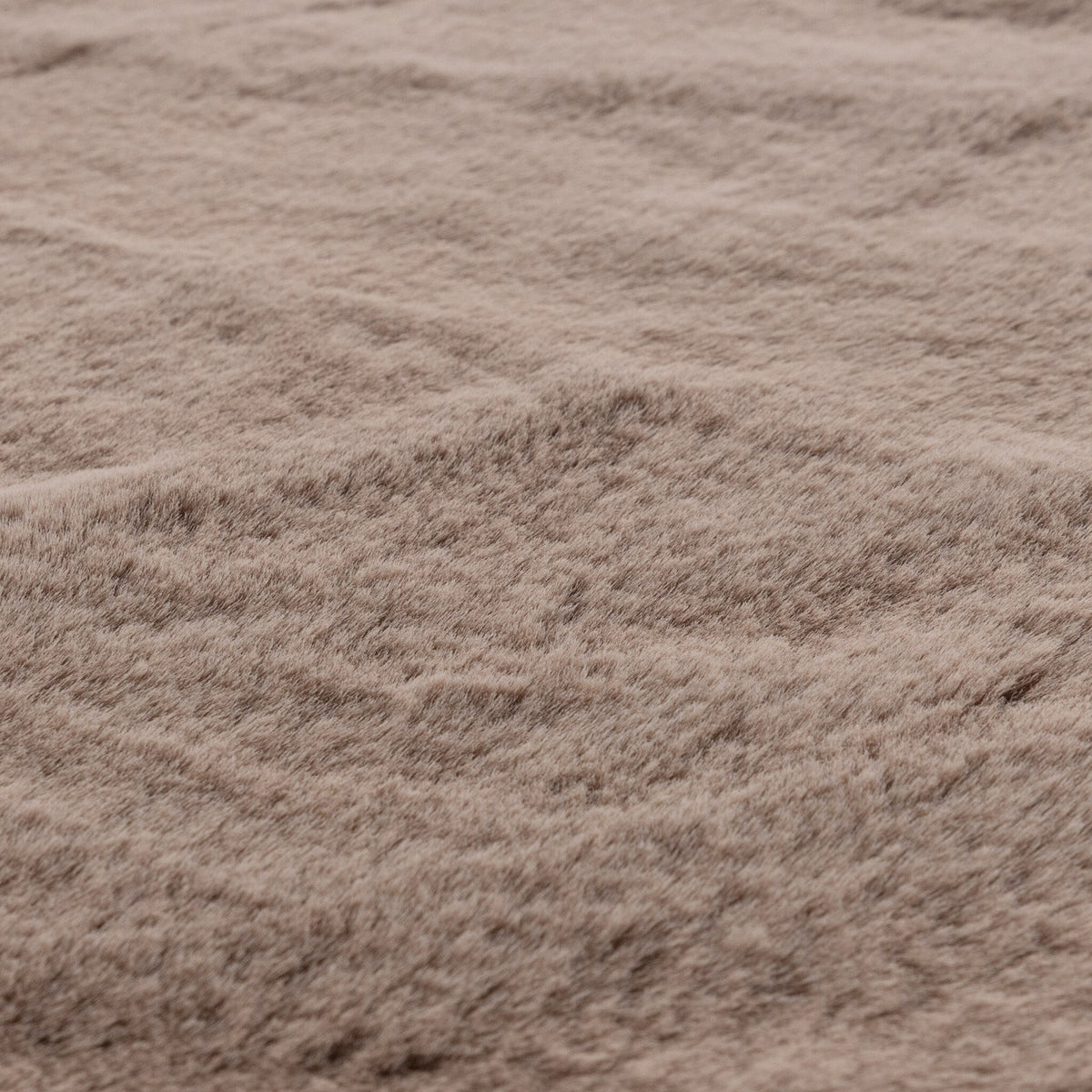 Oval High Pile Rug - Comfy Supreme Taupe