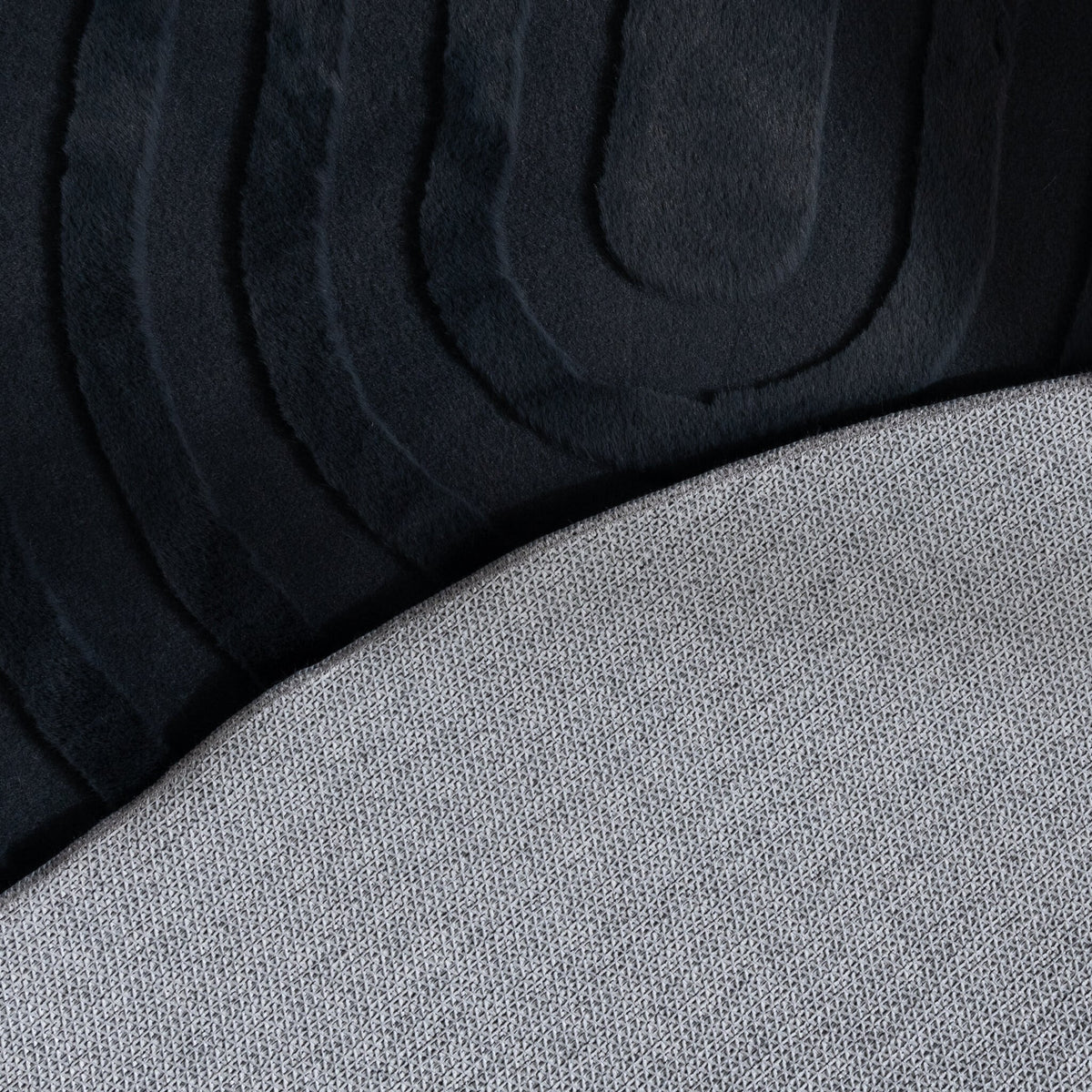 Irregular Rug - Flowy Arch Anthracite