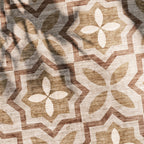 Geometric outdoor rug – Mosaic Medina Terracotta