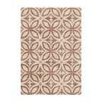 Geometryczny dywan zewnętrzny - Mosaic Petal Terakota
