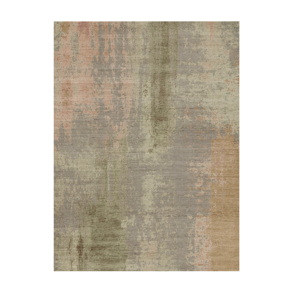 Abstract rug - Rusty Pastel