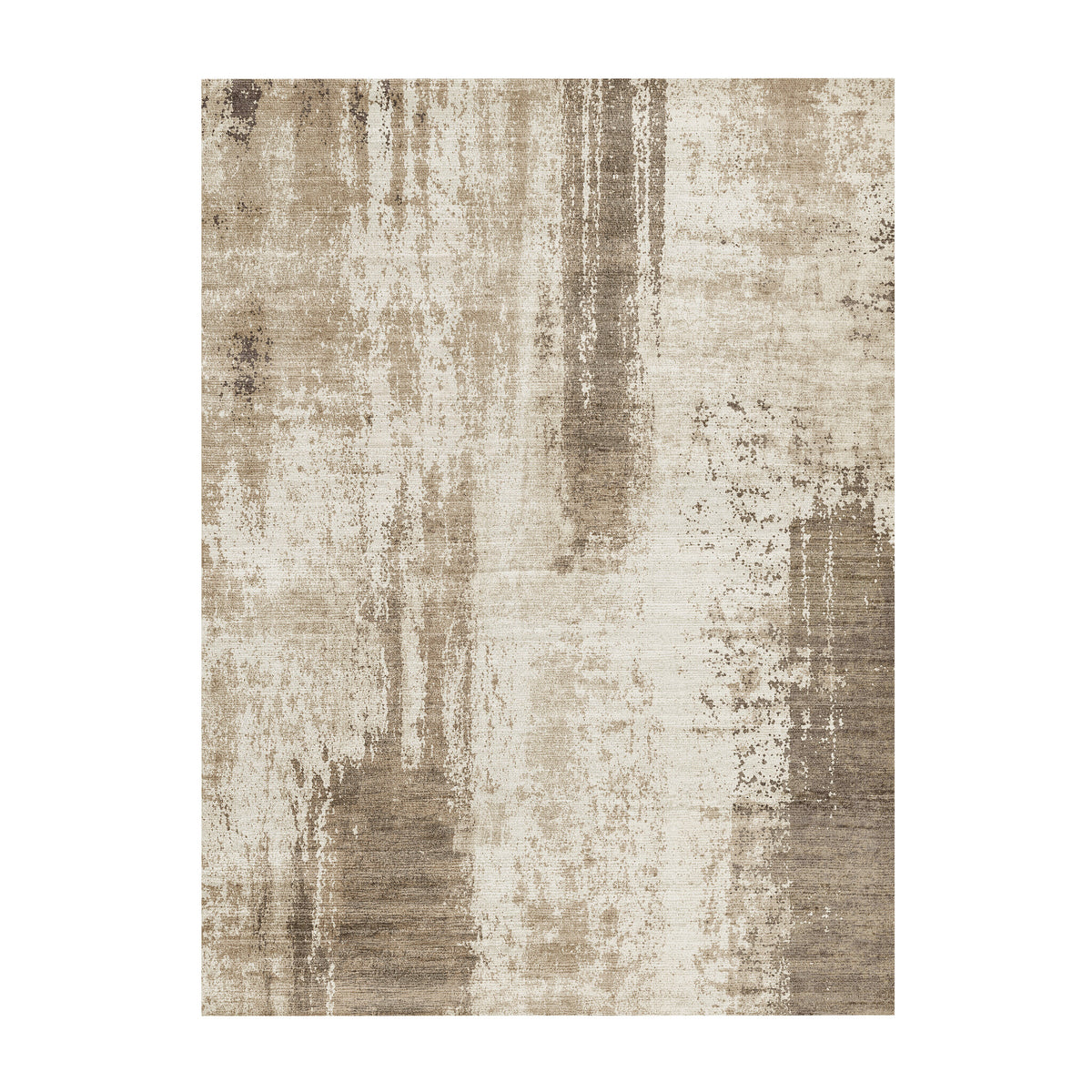 Abstract rug - Rusty Taupe