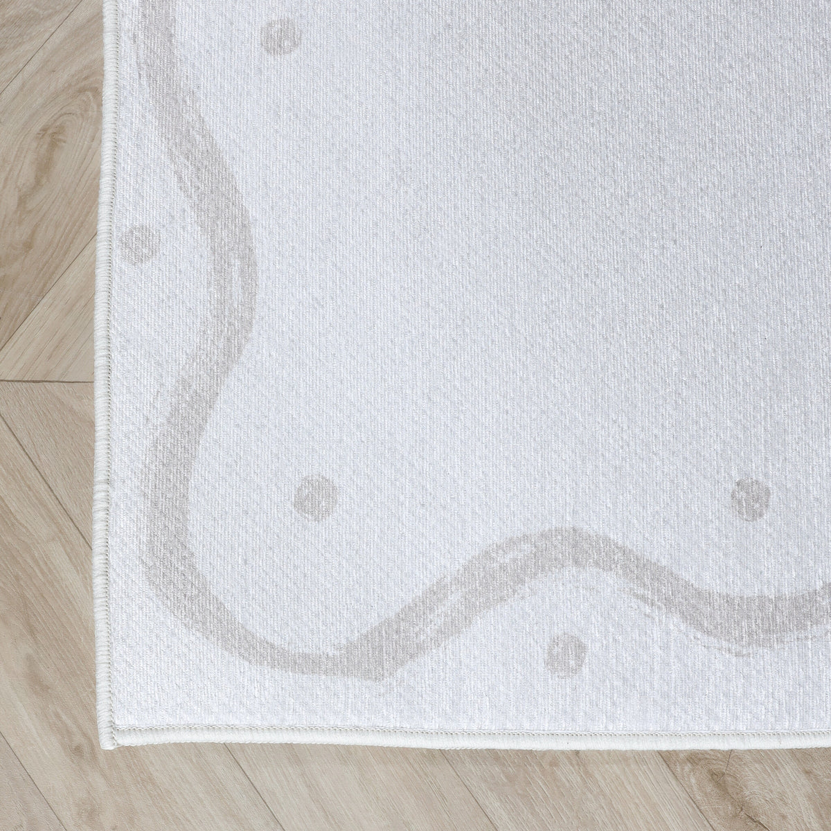 Washable children's rug - Mick Lime Green