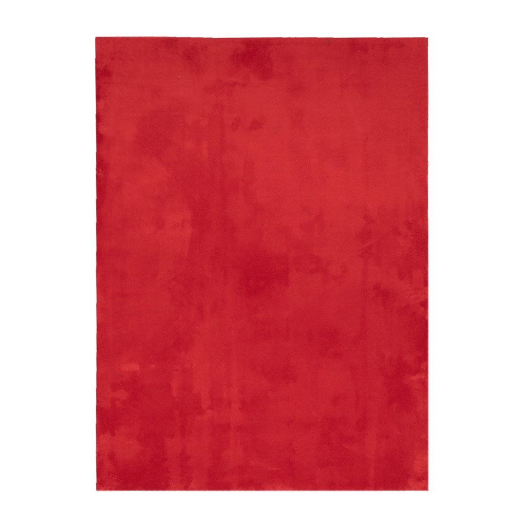 Washable Rug - Vivid Red
