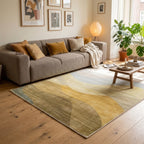 Modern Rug - Field Yellow