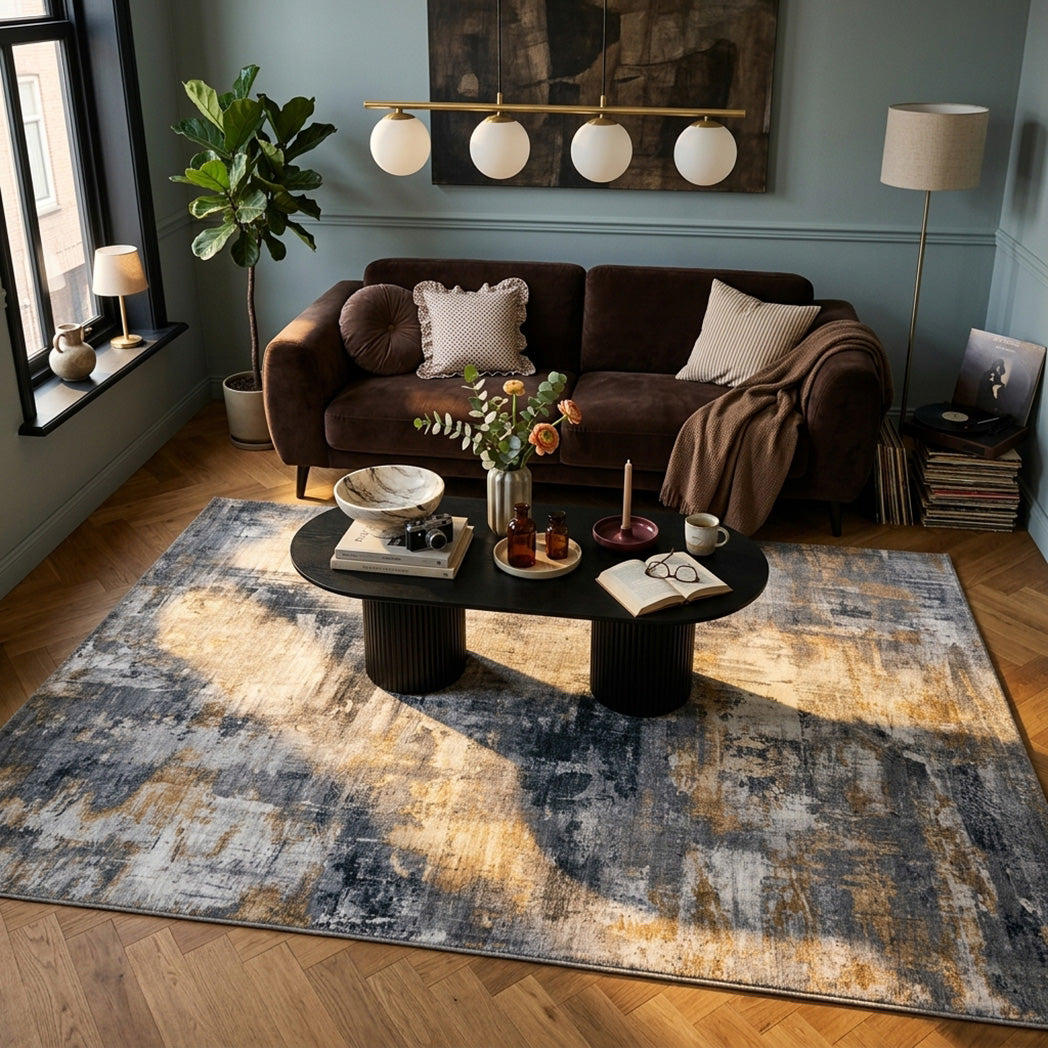 Modern Rug - Strength Yellow