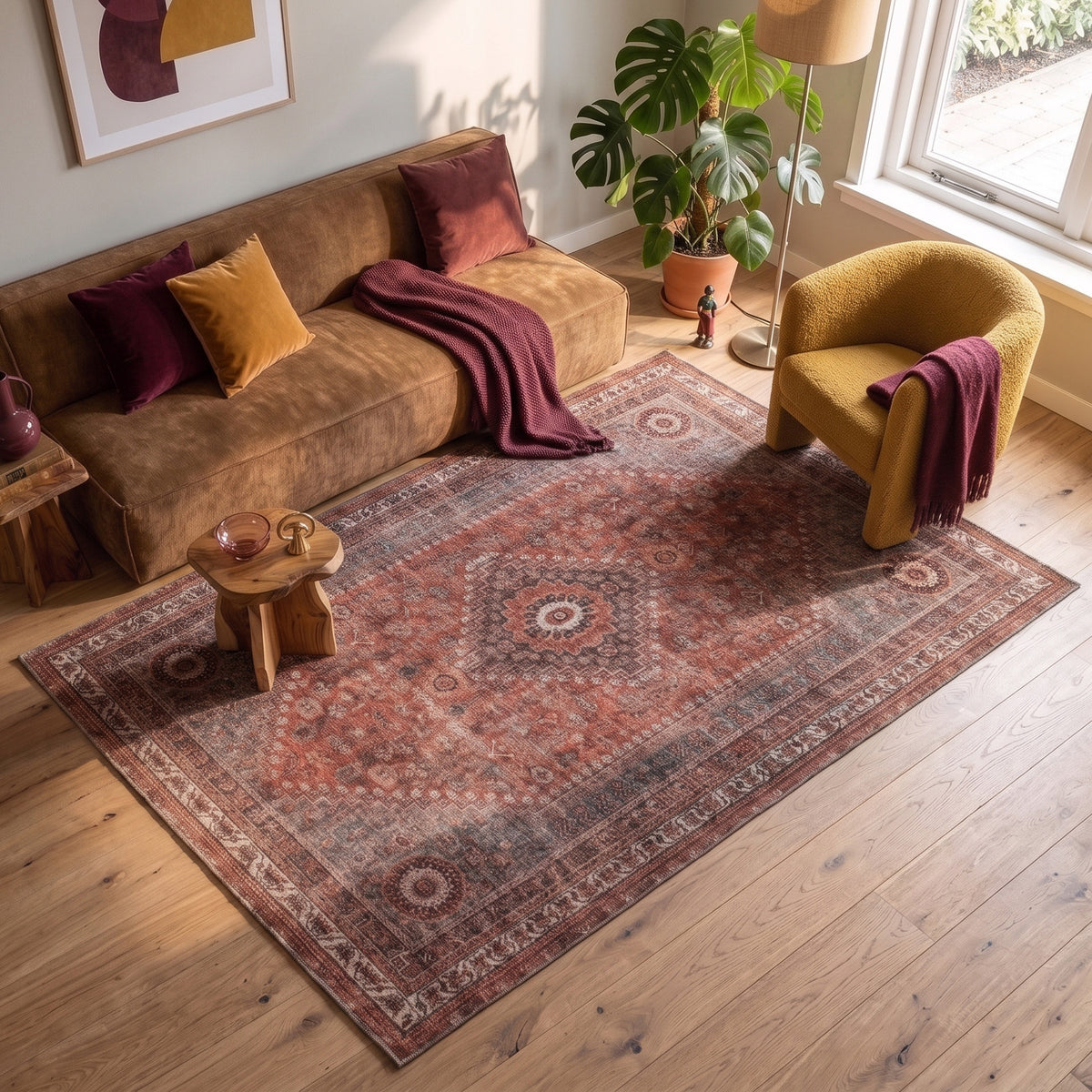 Oriental Rug – Liva Medallion Terra