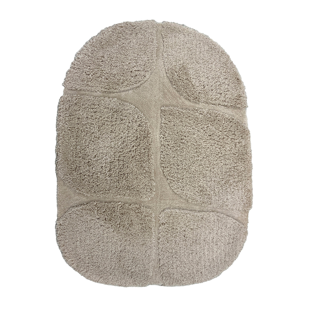Dywan organiczny - Odette Grid taupe