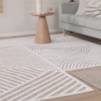 Modern Rug - Nori Curves Taupe