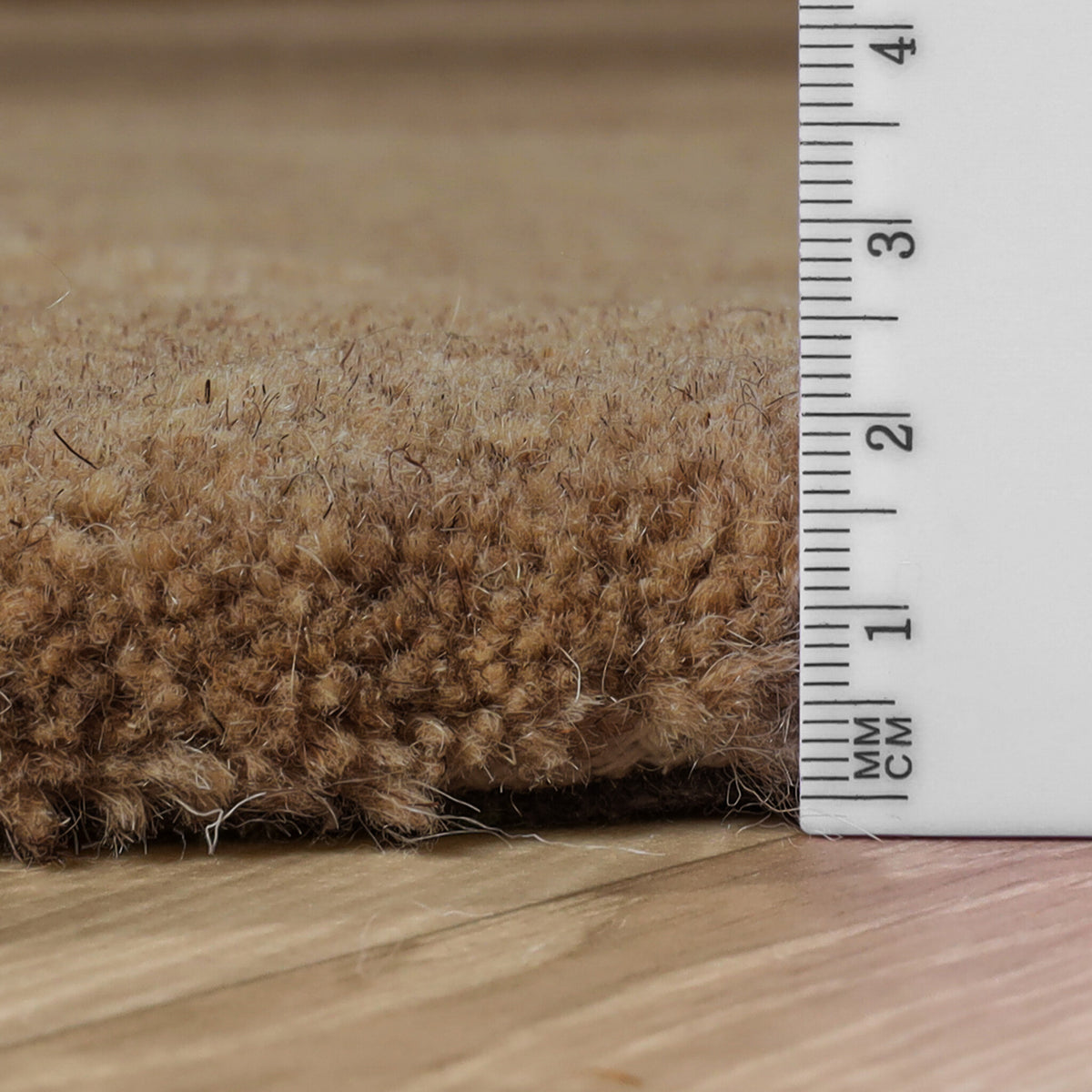Round rug - Isara Border Brown