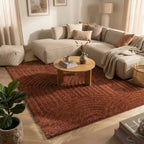 Scandinavian rug - Lova Arches Terra