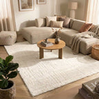 Scandinavian Rug - Lova Maze Cream