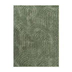 Scandinavian rug - Lova Arches Green
