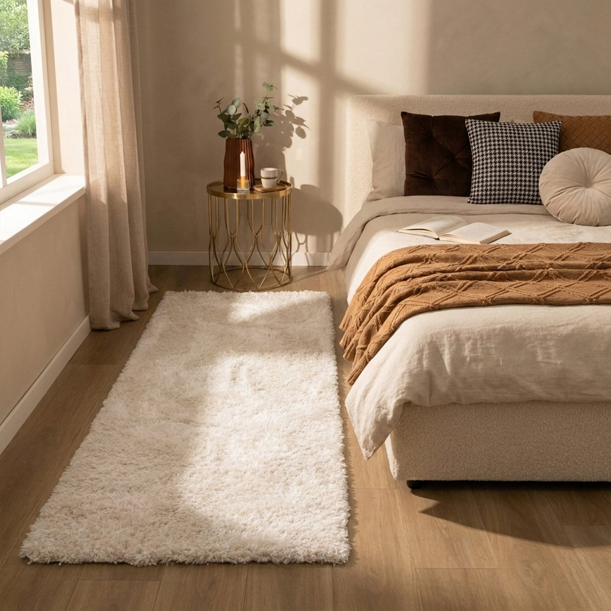 Washable Runner - Blaze White