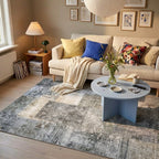 Patchwork Rug - Lago Grey
