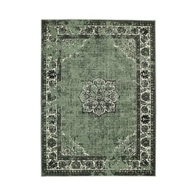 Dywan vintage - Wonder Zielony/Czarny - product