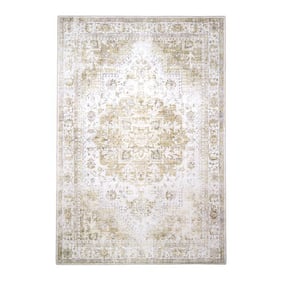 Dywan vintage - Lago Zielony/Kremowy - product