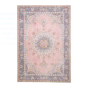 Dywan vintage - Lily Medallion Różowy - product