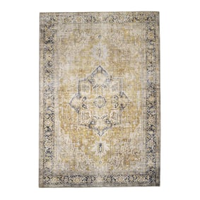Dywan vintage - Lugan Żółty - product