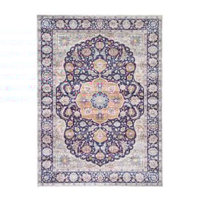 Dywan vintage - Imagine Medallion Niebieski - product