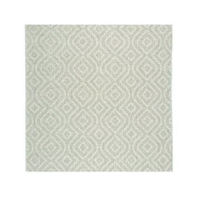 Dywan zewnętrzny kwadratowy - Summer Retro Miętowy - product