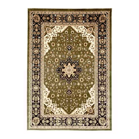 Dywan perski - Rezah Medaillon Oliwkowy - product