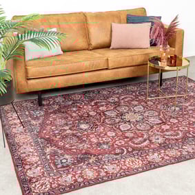 Dywan vintage - Imagine Medallion Czerwony