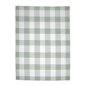 Dywan zewnętrzny - Ranch Checkerboard Zielony - product