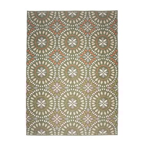 Dywan zewnętrzny - Ranch Mandala Zielony - product