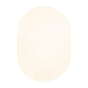 Dywan wełniany owalny - Feline Biały - product