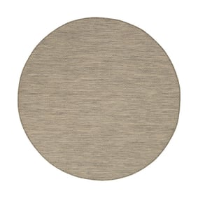 Dywan zewnętrzny okrągły - Malta Arrow Naturalny - product