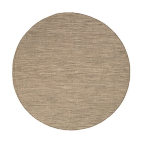 Dywan zewnętrzny okrągły - Malta Melanż/Naturalny - product