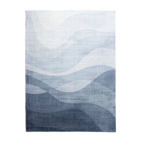 Dywan nowoczesny - Field Niebieski/Szary - product