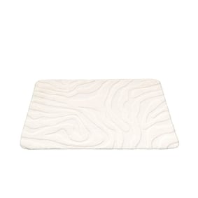 Dywanik łazienkowy - Cassie Zebra Biały - product