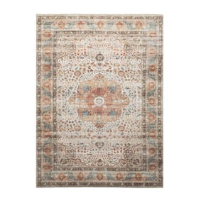 Dywan zewnętrzny - Cairo Medallion Kremowy/Wielobarwny - product