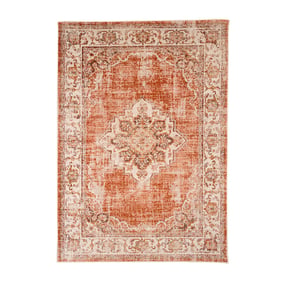 Dywan vintage - Spring Medaillon Terakota/Kremowy - sfeer