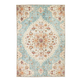 Dywan zewnętrzny vintage - Santo Mandala Jasnoniebieski - sfeer