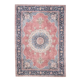 Dywan vintage - Lily Medallion Czerwony/Różowy - sfeer