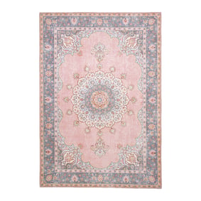 Dywan vintage - Lily Medallion Różowy - sfeer