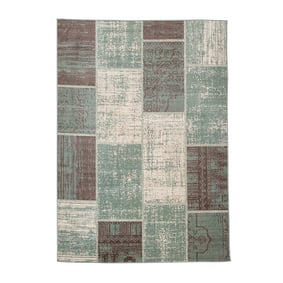 Dywan Patchwork - Spring Zielony/Szary - sfeer